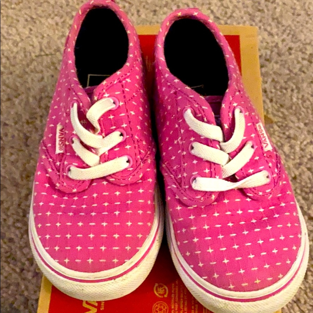 Vans toddler slip ons.